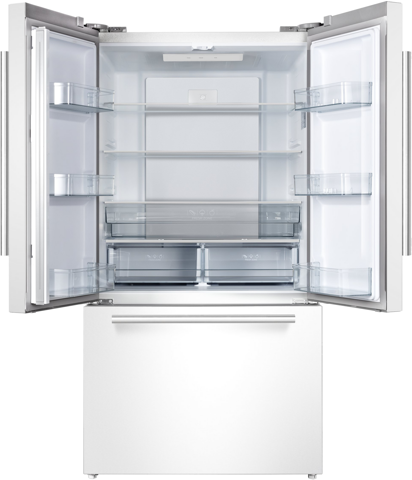 Preston White 3-Door French Door Refrigerator