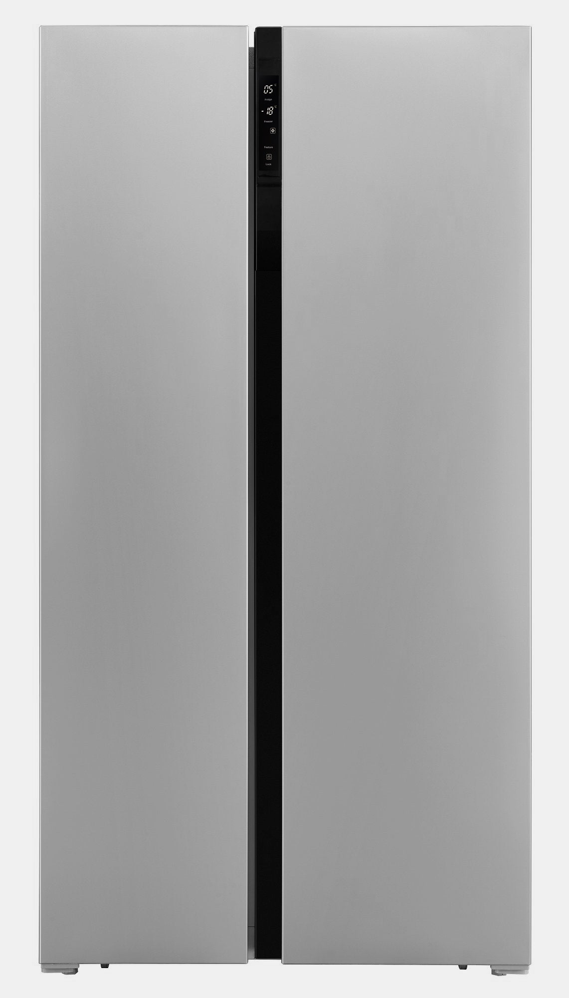 Preston Stainless Steel 20.6 Cu Ft Non-Dispenser Side-by-Side Refrigerator